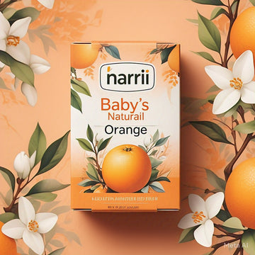 Natural Orange Soap : Baby's Natural Skin Bar