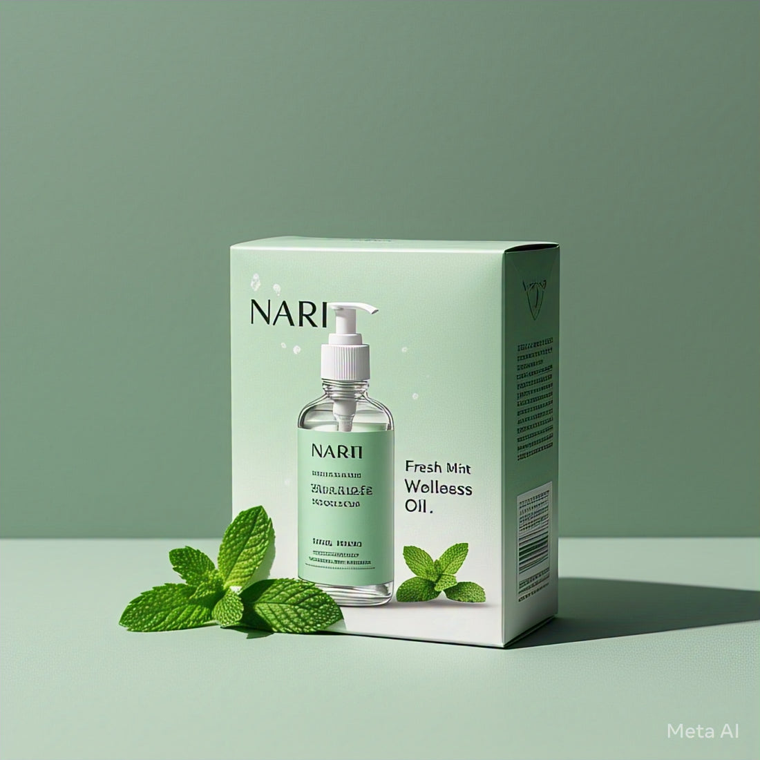 Fresh Mint Oil : Wellness Massage Oil