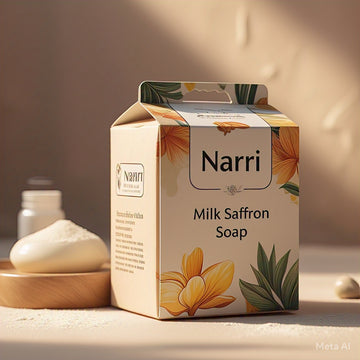 Milk & Saffron Soft Wash Bar : Baby's Gentle Glow