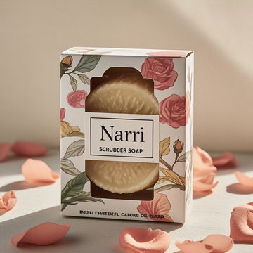 Rose Petal Scrubber Soap: Gentle Exfoliation & Glow