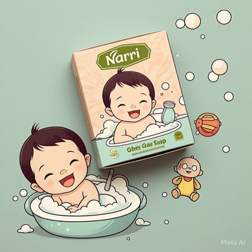 Bilona Ghee Soap for Baby's Golden Softness