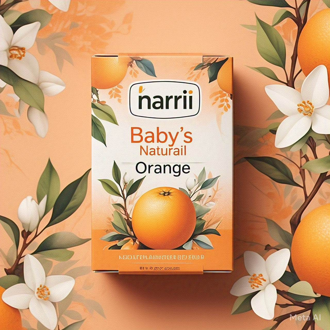 Natural Orange Soap : Baby's Natural Skin Bar