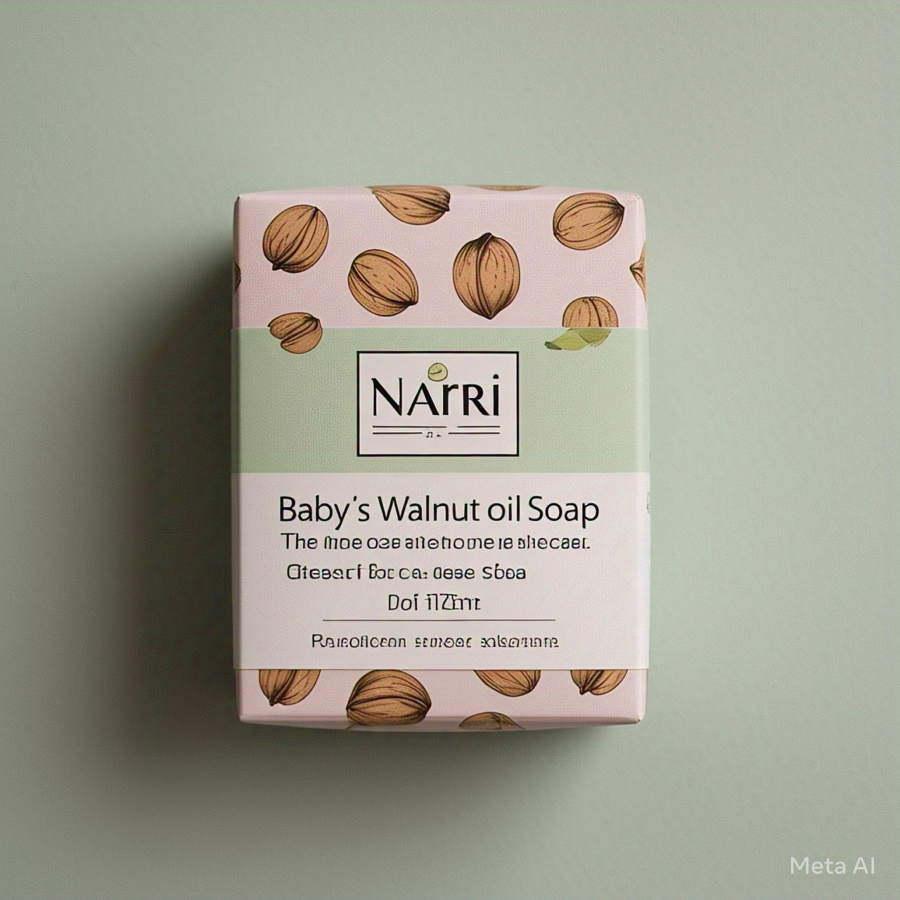 Walnut Oil Soap : Baby's Natural Skin Bar