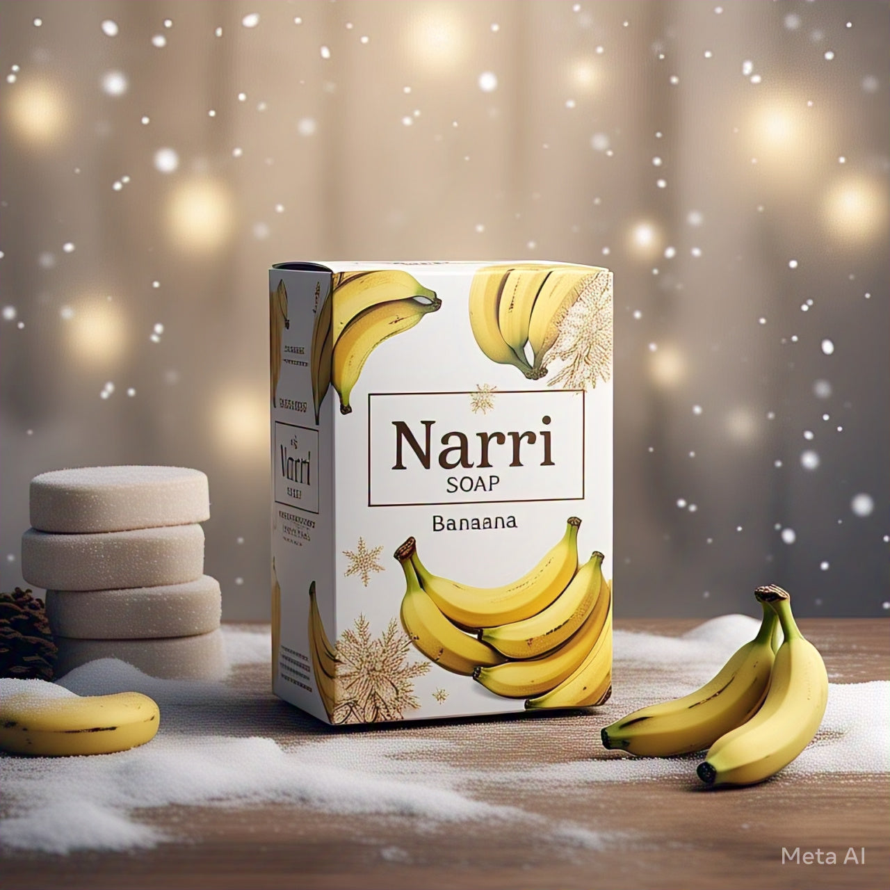 Banana Soap : Winter Softness Creamy Fruit Comfort Bar