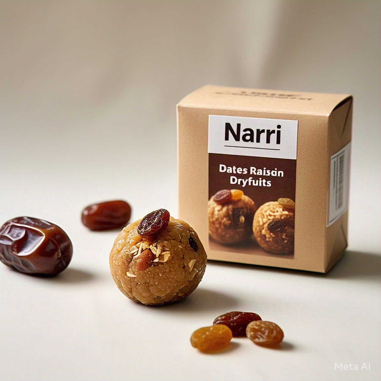 Coconut Raisin Date Laddu: Wholesome Indulgence