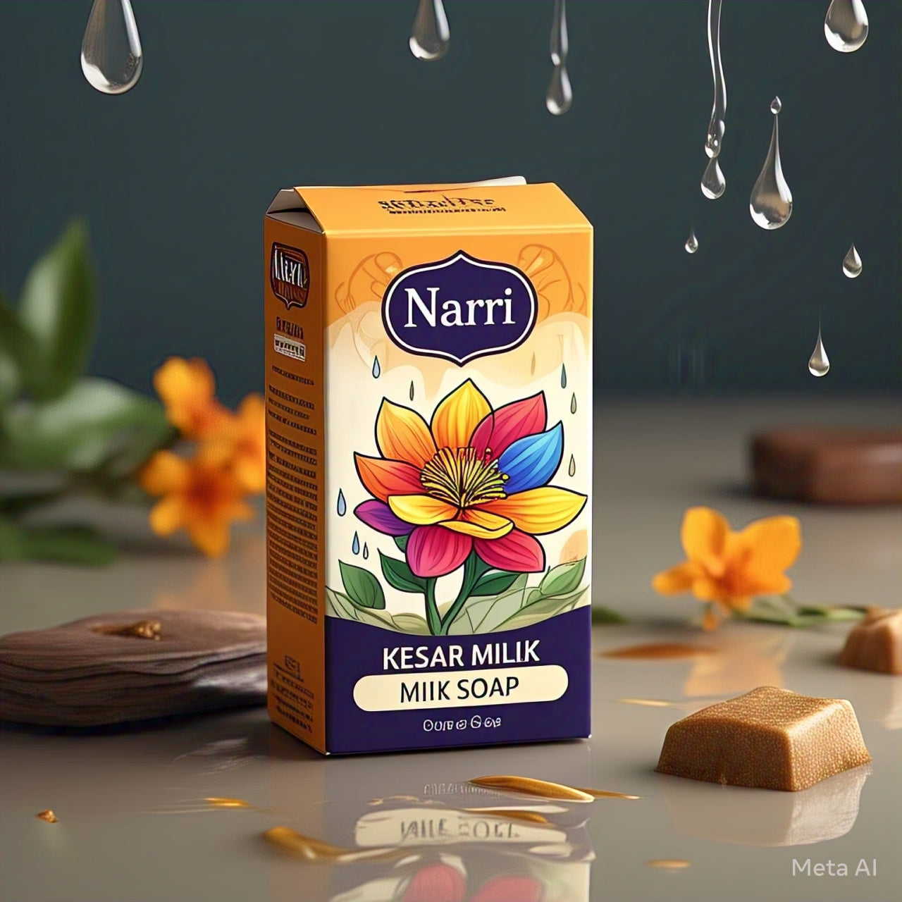 Kesar Milk Glow Soap - Monsoon Radiance