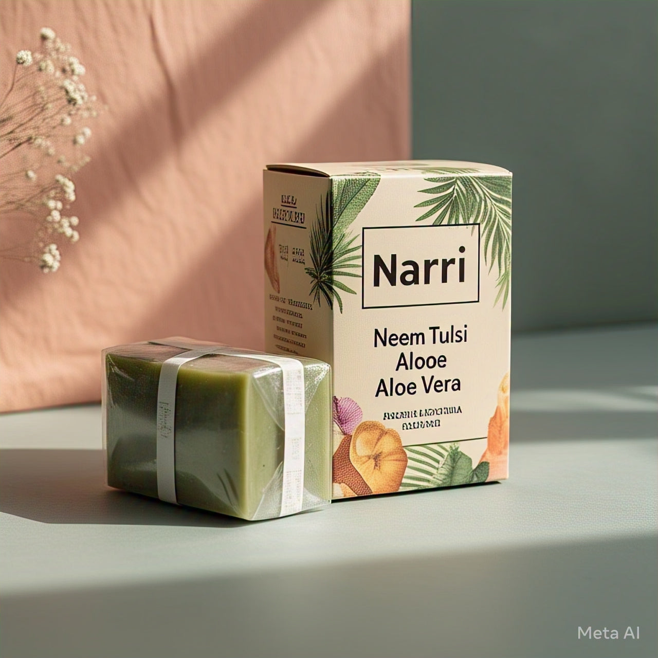 Neem Tulsi Aloe Vera Soap: Herbal Skin Harmony