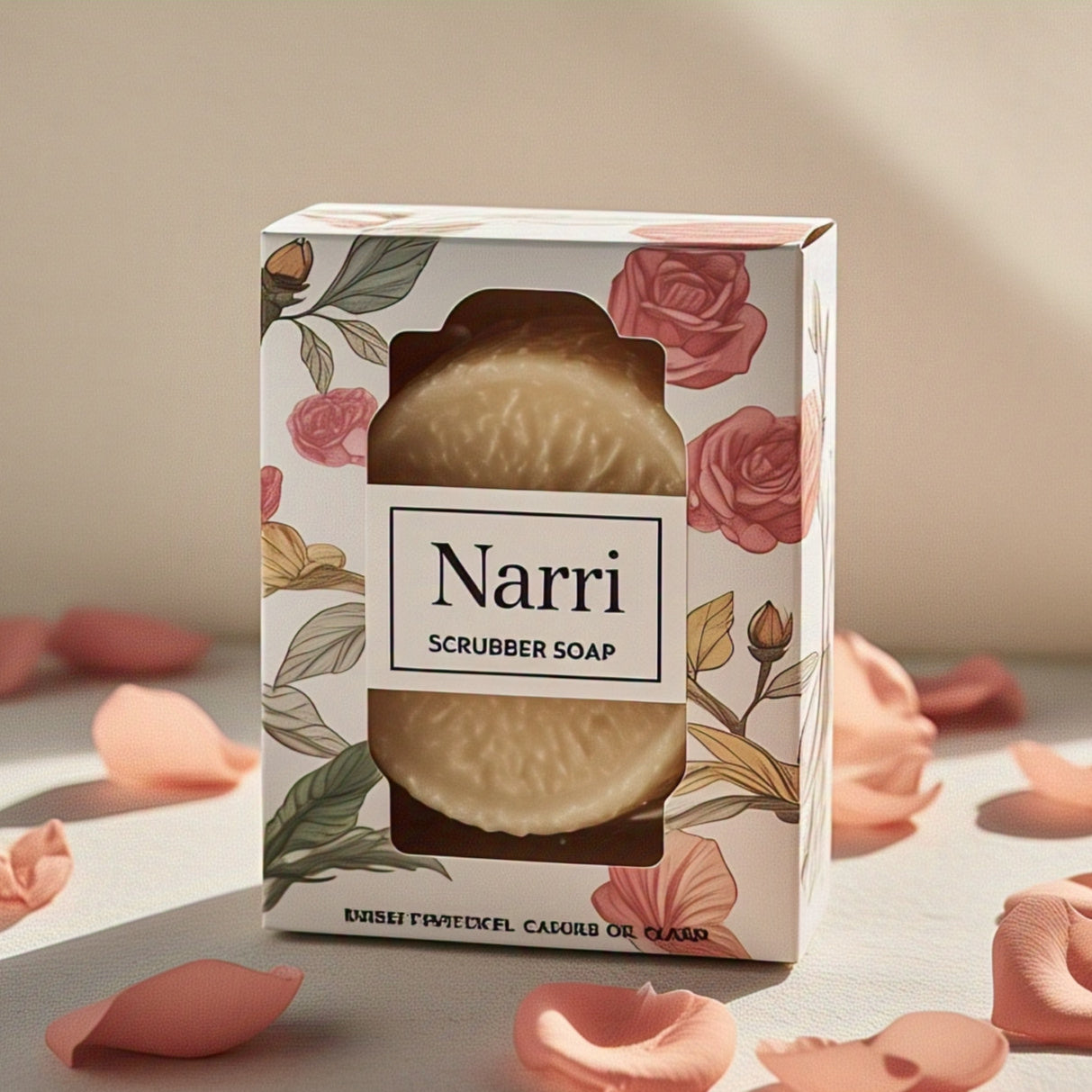 Rose Petal Scrubber Soap: Gentle Exfoliation & Glow