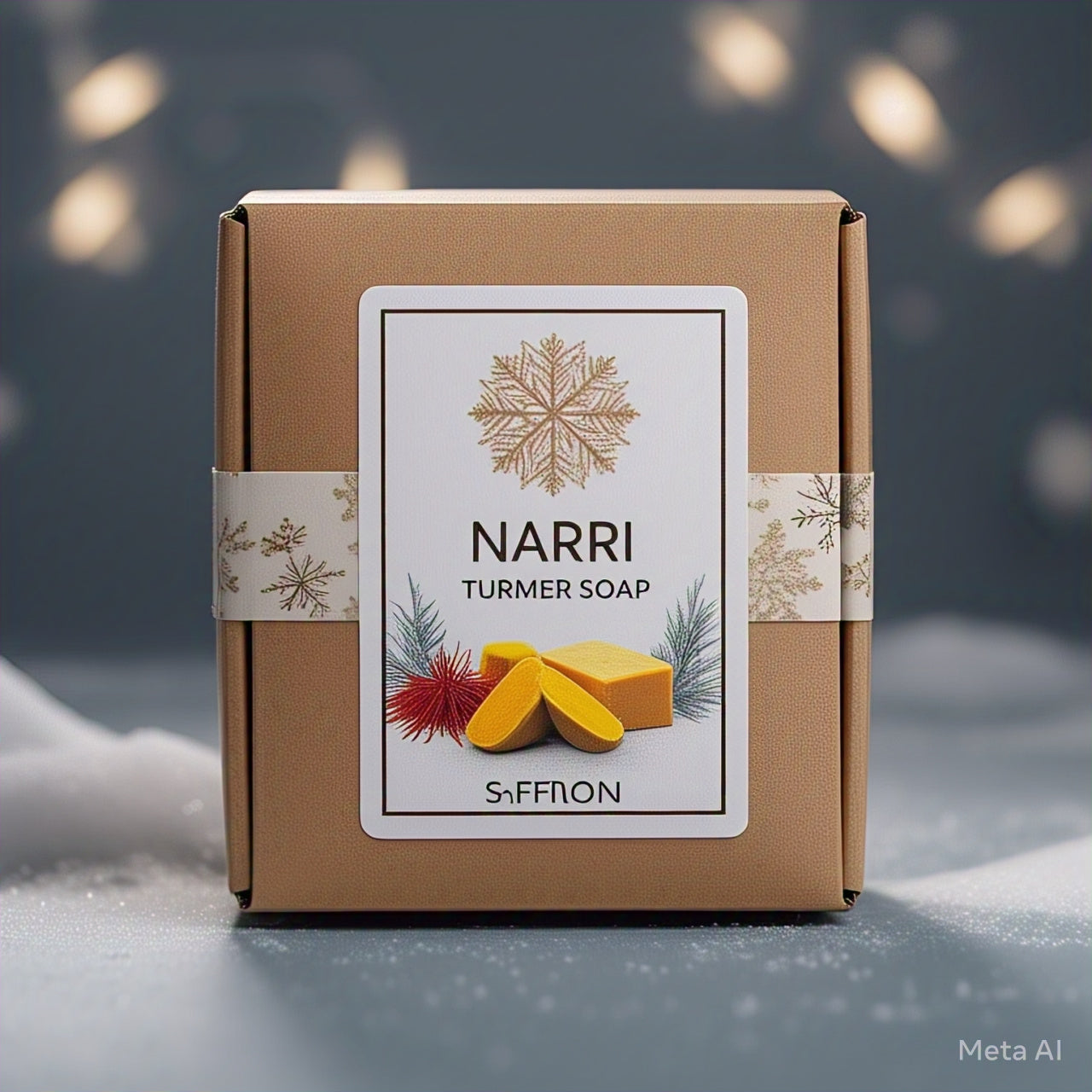 Saffron Turmeric : Winter Golden Spice Cleanse Bar